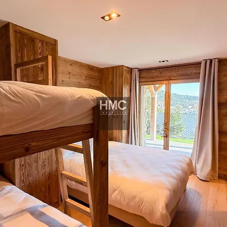 Agane Skis Aux Pieds Jacuzzi Et Vue Montagne * Les Angles