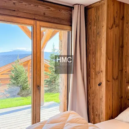 Chalet Agane Skis Aux Pieds Jacuzzi Et Vue Montagne